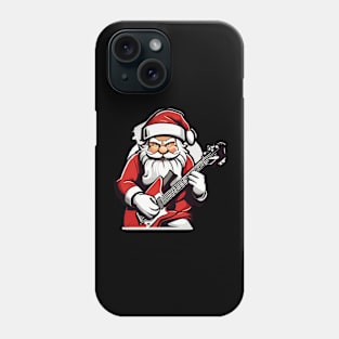 Santa Claus Music Guitar Phone Case