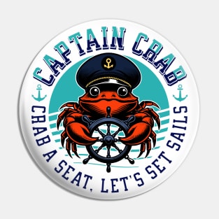 Captain crab Pin