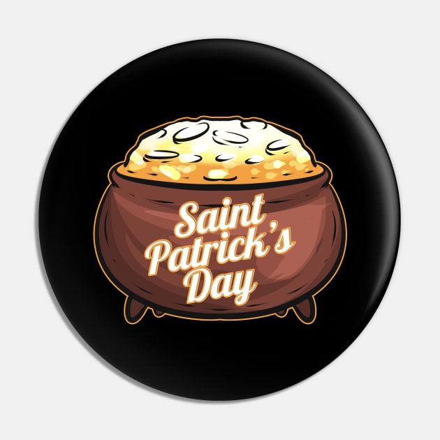 Pot Of Gold For St. Patricks Day Pin by SinBle