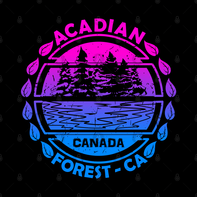 Acadian Forest Canada, Nature Landscape by Jahmar Anderson