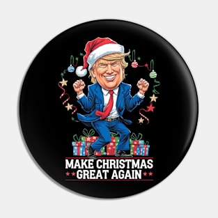 TRUMP DANCE MAKE CHRISTMAS GREAT AGAIN Pin