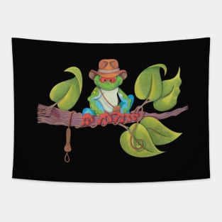 Indiana Toad portrayed by Harrison Frog Tapestry