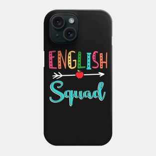 English Squad Teacher Back To School Phone Case