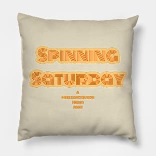 Spinning Saturday Pillow
