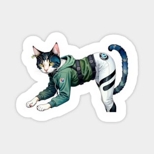 Our cat decal features a unique and charming design that will capture everyone's hearts. Magnet