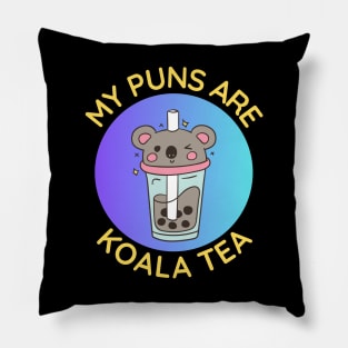 My Puns Are Koala Tea | Koala Pun Pillow