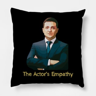 The Actor’s Empathy Ukraine President Zelensky Pillow