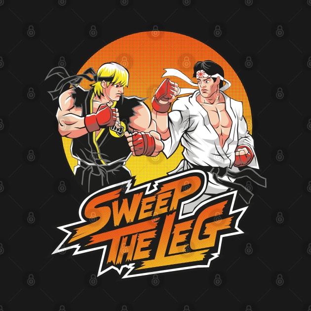 Cobra Kai Street Fighters by Vector-Planet