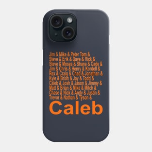 Bears Quarterbacks to Caleb Phone Case