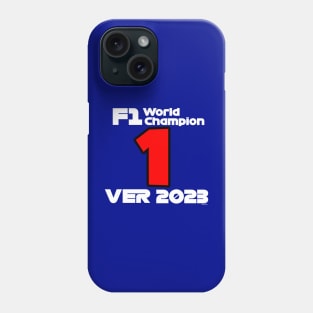 max verstappen 1 2023 F1 World Champion Phone Case