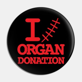 organ donation Pin