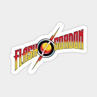 FLASH GORDON: Savior of the Universe! (white outline) Magnet