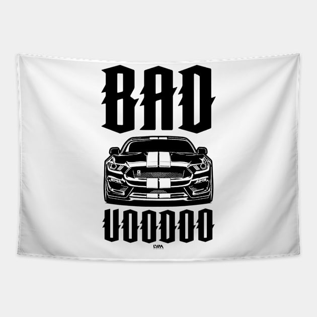 Mustang GT350 Bad Voodoo Tapestry by LYM Clothing