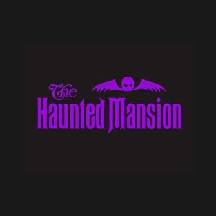 HAUNTED MANSION - Logo - Purple T-Shirt