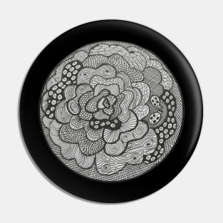 Flower mandala Pin