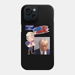 Trump 2024 Mug Shot Phone Case