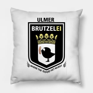 Ulmer Brutzelei Polizei Pillow