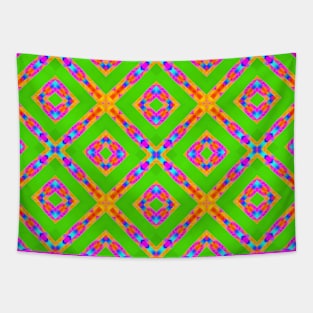Spring Color Diamond Explosion Tapestry