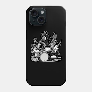 Heavy Metal Rooster Band Phone Case