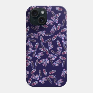 Purple Crystals Phone Case