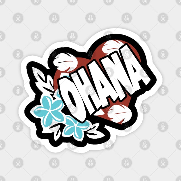 Ohana Magnet by The Most Magical Place On Shirts