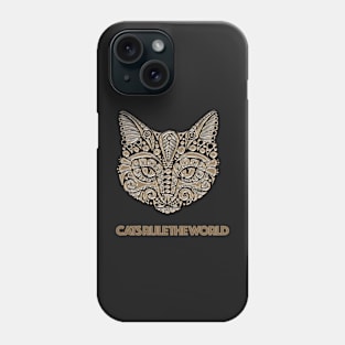 CAT RULES Phone Case