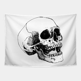 Human skull Tapestry