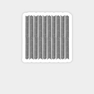 Herringbone Stripes Magnet