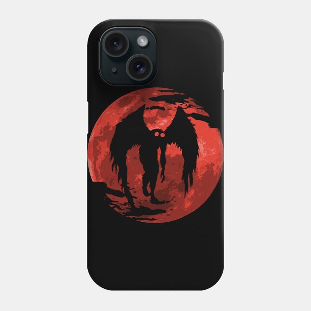 Night Mothman Phone Case by nickbeta