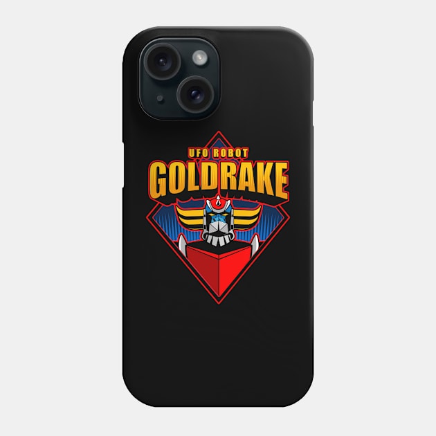 283 Goldrake Losanga Phone Case by Yexart