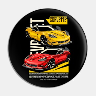 Chevrolet Corvette C6 Lovers Pin