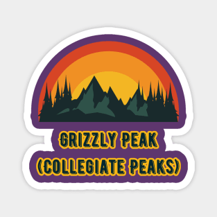 Grizzly Peak (Collegiate Peaks) Magnet