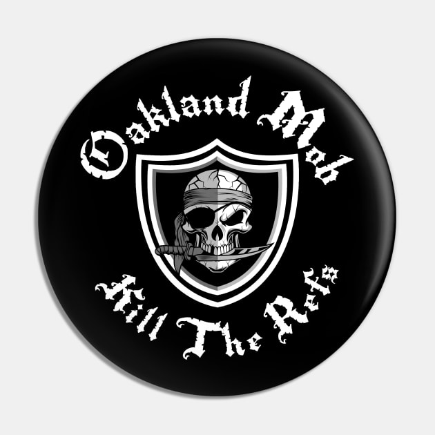 OAKLAND 11C Pin by GardenOfNightmares