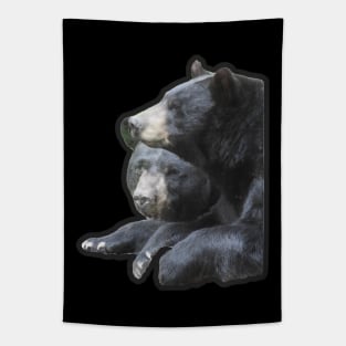 Black Bear Tapestry