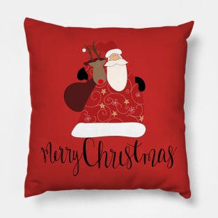 Merry Christmas Santa Pillow