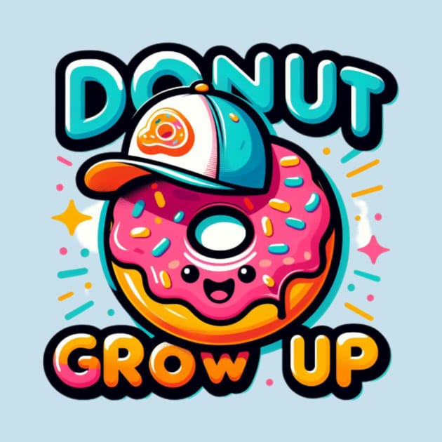 Donut Grow Up by Donut Duster Designs