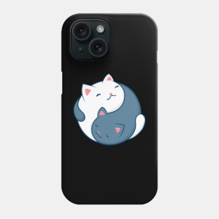 Cat Yin Yang Symbol Cat Lover Gift Phone Case