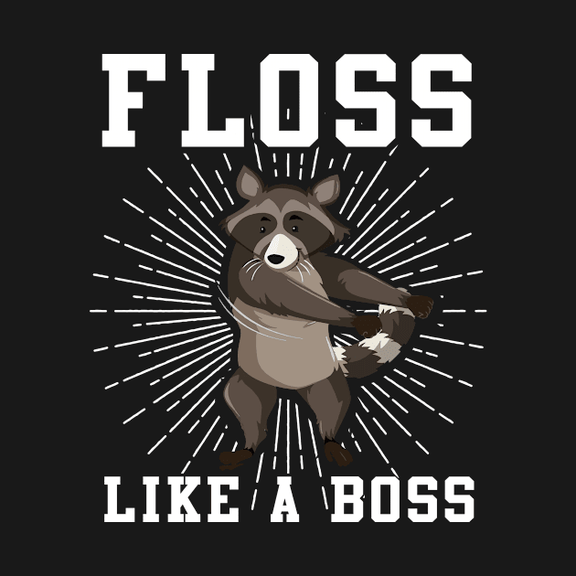 Raccoon Floss Like A Boss by Rebus28