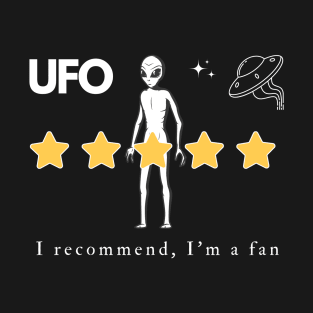 UFO five stars T-Shirt