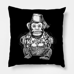 Vintage Evil Monkey Toy Pillow