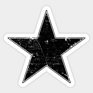 Black Star Shape Stickers 0.75 Inch 500 Adhesive Labels