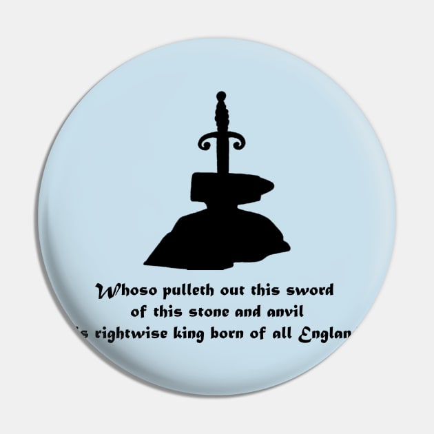 Sword in the Stone Pin by duchessofdisneyland