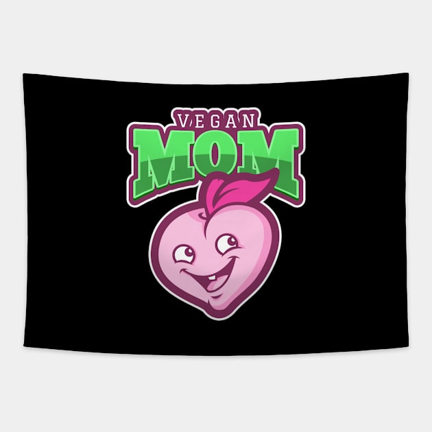 Vegan Mom Tapestry by poc98