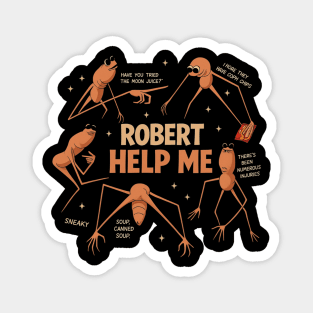 Marcus The Worm - Robert Help Marcus The Worm Magnet