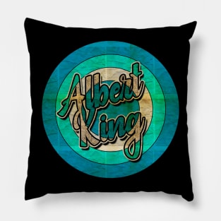 Retro Vintage Albert King Pillow