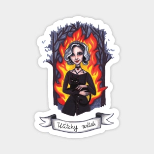 Witchy witch Magnet