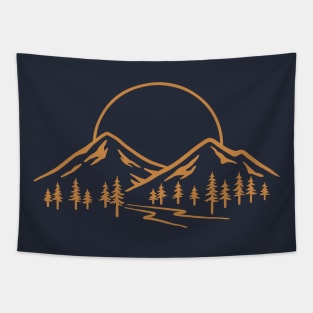 Great Outdoors - Golden Version Tapestry