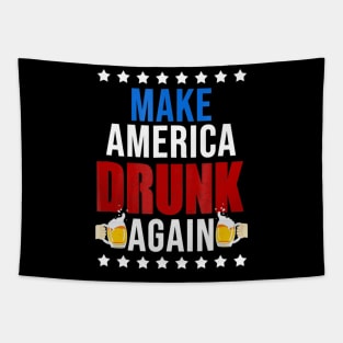 Make America Drunk Again Tapestry