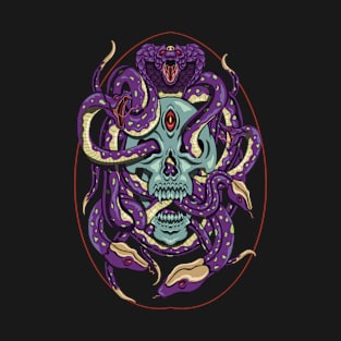 Medusa's skull T-Shirt