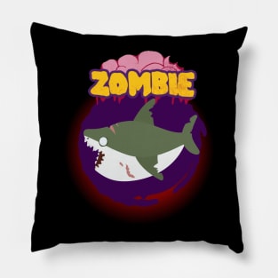 Zombie Shark Pillow